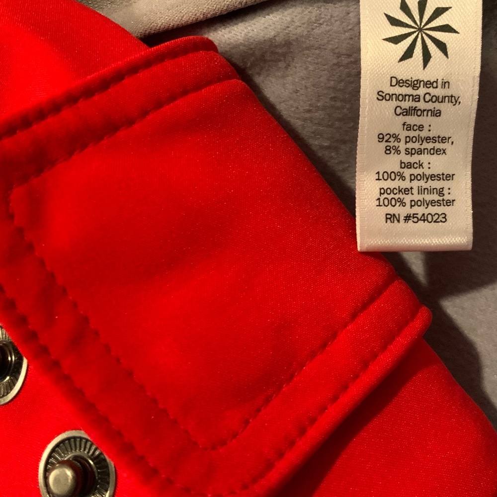 Athleta Womens Hooded Jacket, Sz - XS, Coral - Picture 5 of 5
